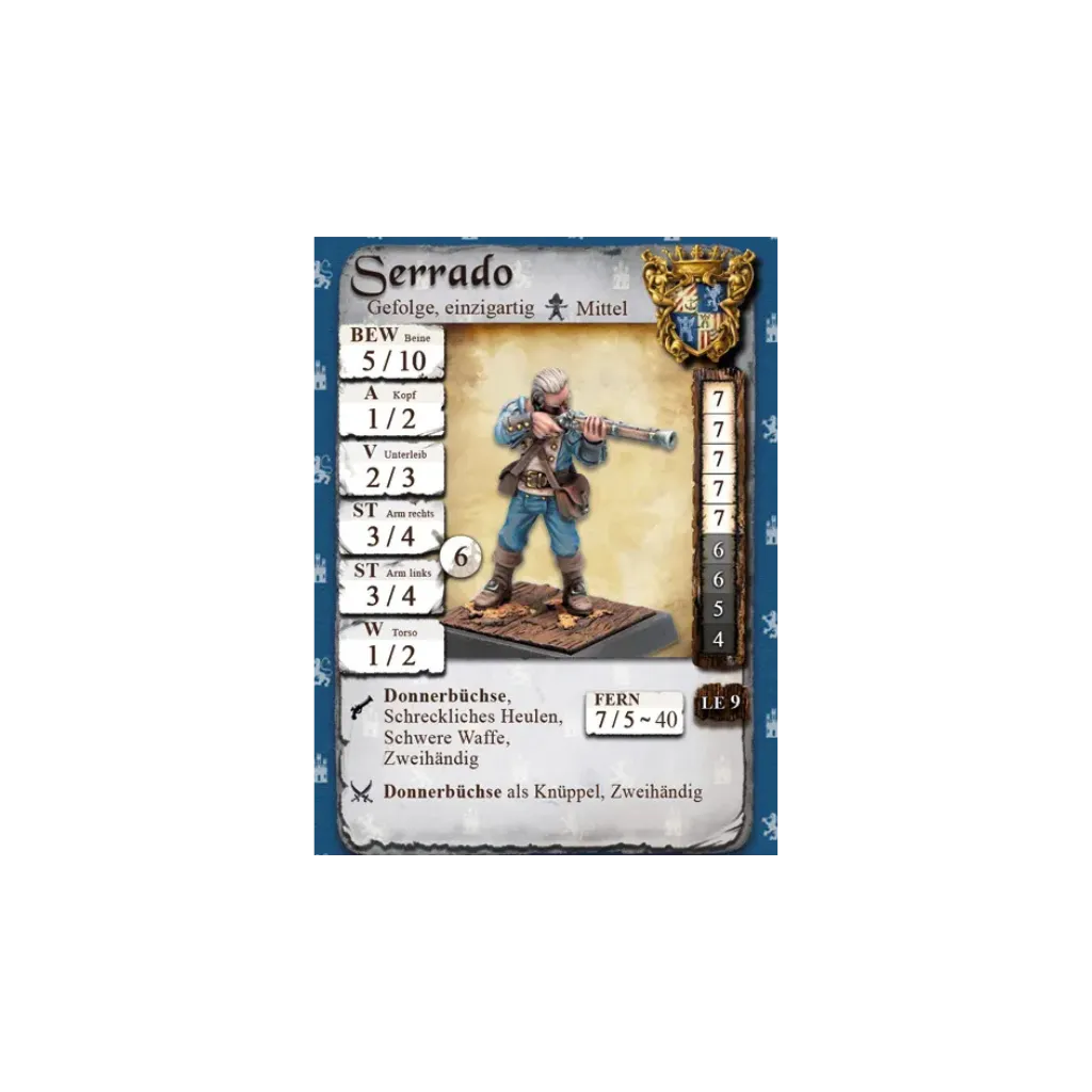 Serrado | Imperiale Armada-Freebooter Miniatures-Radaddel