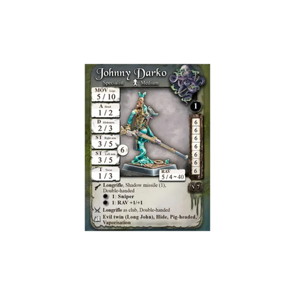 Johnny Darko | Schatten-Freebooter Miniatures-Radaddel