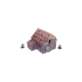Pre-Painted WW2 Ostfront Village Barn-Micro Art Studio-Radaddel