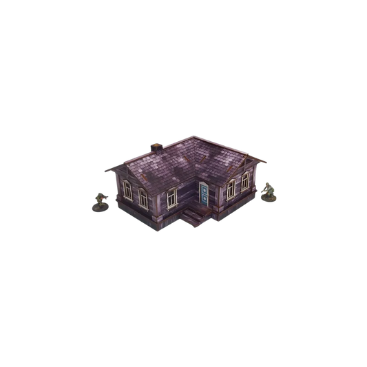 Pre-Painted WW2 Ostfront Village Maria's House-Micro Art Studio-Radaddel
