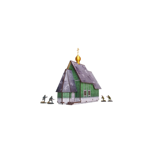 Pre-Painted WW2 Ostfront Village Tserkov-Micro Art Studio-Radaddel