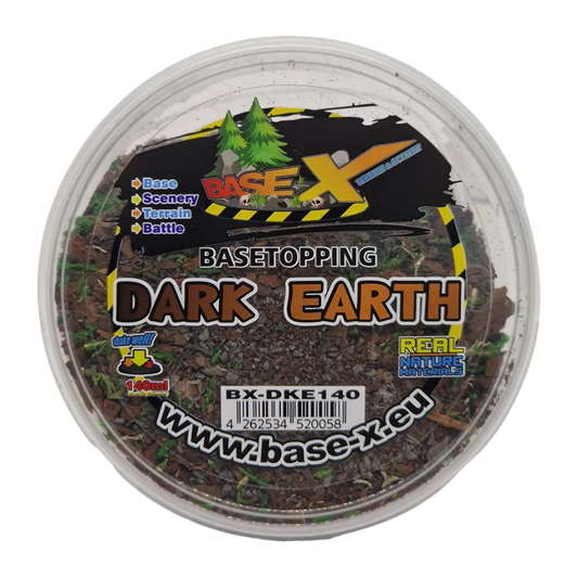Basetopping: DARK EARTH (140ml) (battlefield series)-Base X Terrain & Scenery-Radaddel