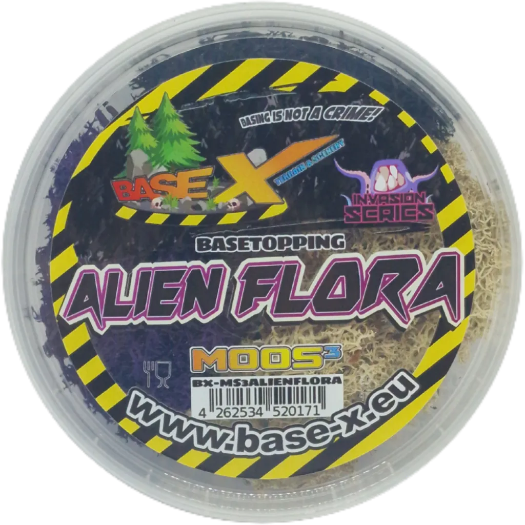 Basetopping: MOOS³ SET ALIEN FLORA (invasion series)-Base X Terrain & Scenery-Radaddel