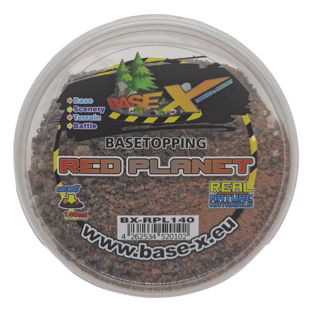 Basetopping: RED PLANET (140ml) (battlefield series)-Base X Terrain & Scenery-Radaddel