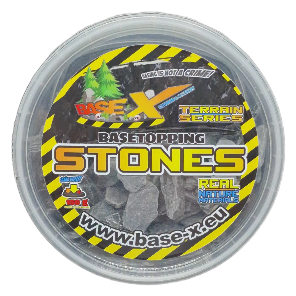 Basetopping: STONES GREY ROCKS (150g)-Base X Terrain & Scenery-Radaddel