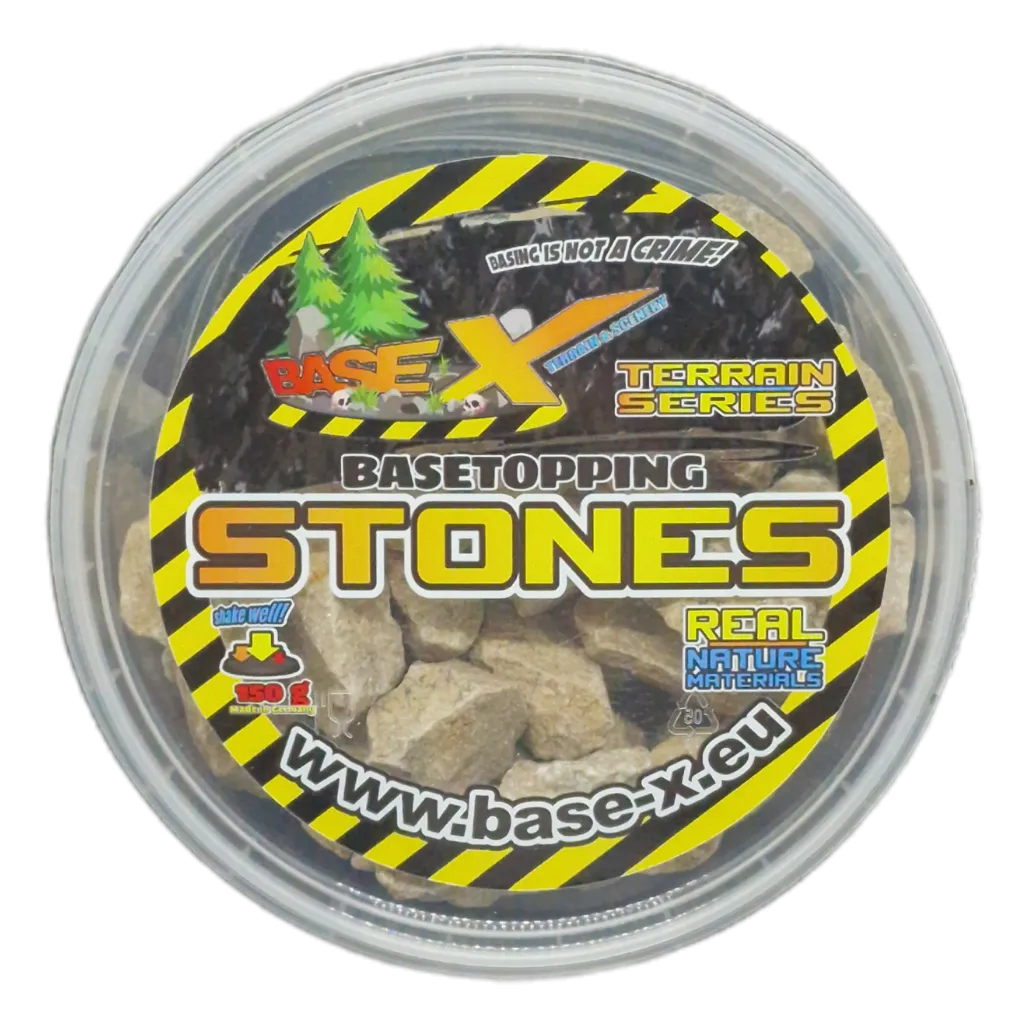 Basetopping: STONES ORANGE COUNTY (150g)-Base X Terrain & Scenery-Radaddel