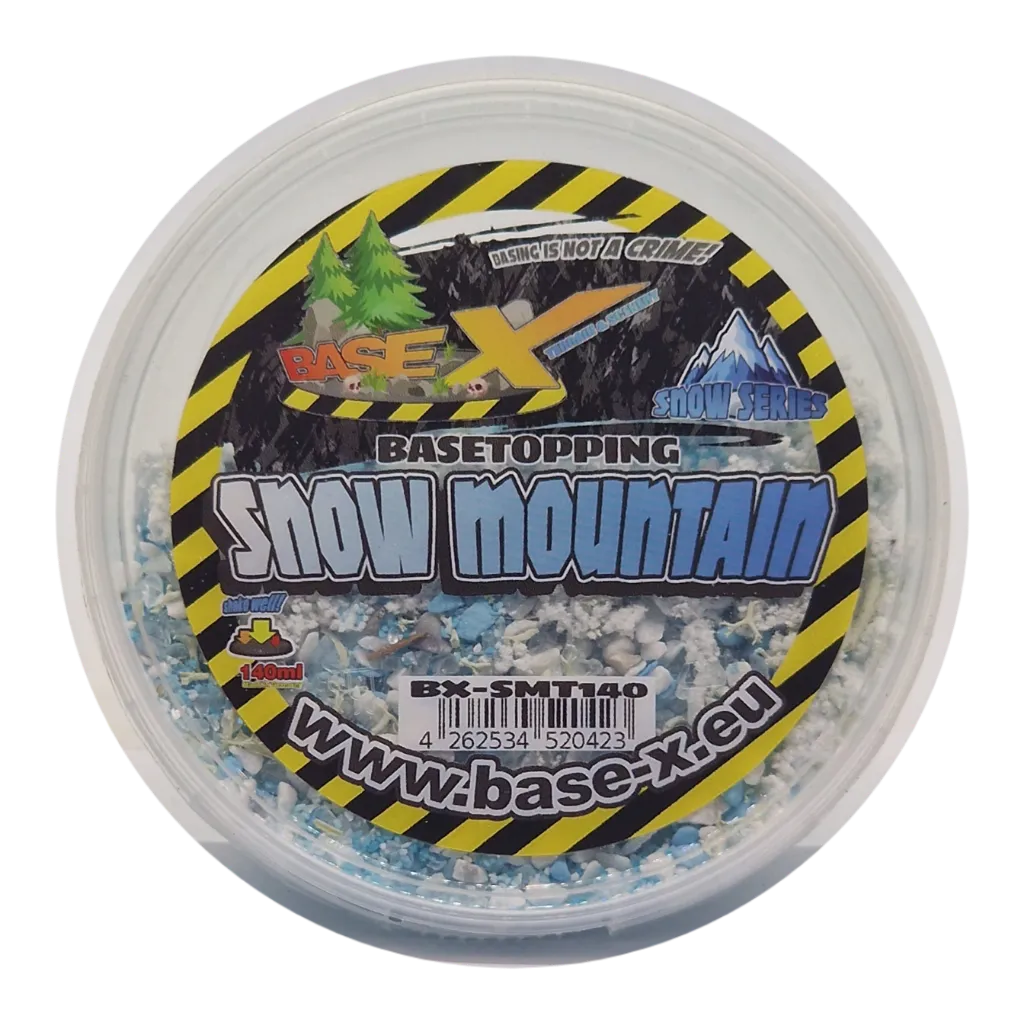 Basetopping: SNOW MOUNTAIN (140ml) (snow series)-Base X Terrain & Scenery-Radaddel