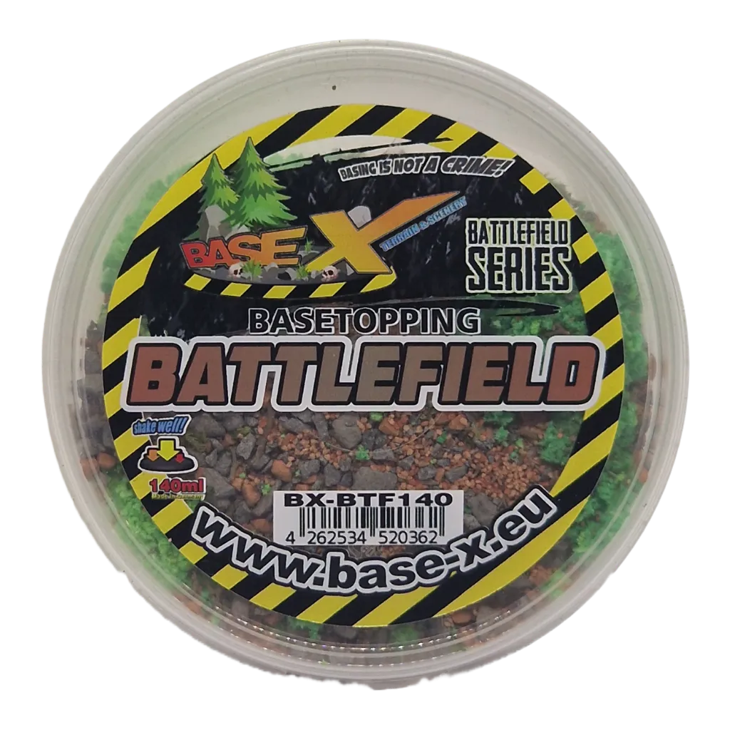 Basetopping: BATTLEFIELD (140ml) (battlefield series)-Base X Terrain & Scenery-Radaddel