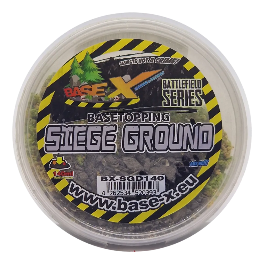 Basetopping: SIEGE GROUND (140ml) (battlefield series)-Base X Terrain & Scenery-Radaddel