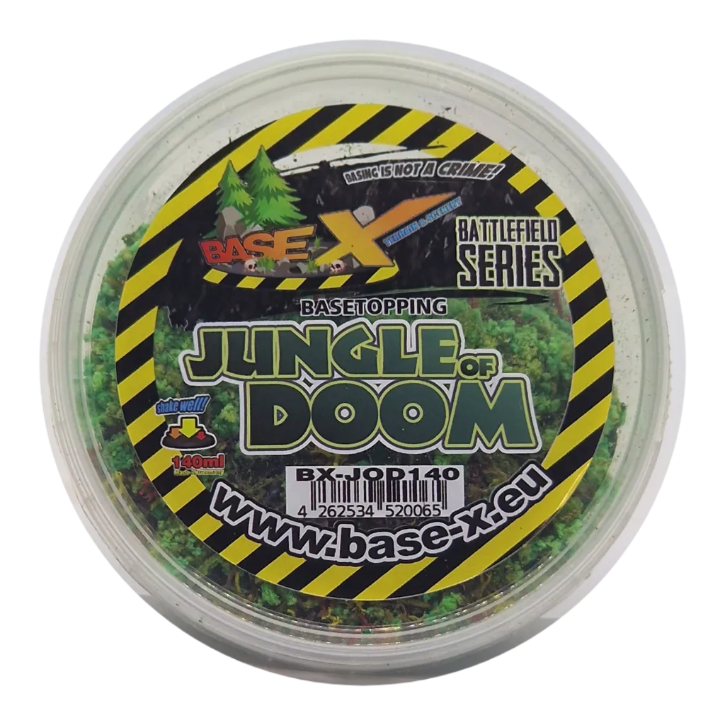 Basetopping: JUNGLE OF DOOM (140ml) (battlefield series)-Base X Terrain & Scenery-Radaddel