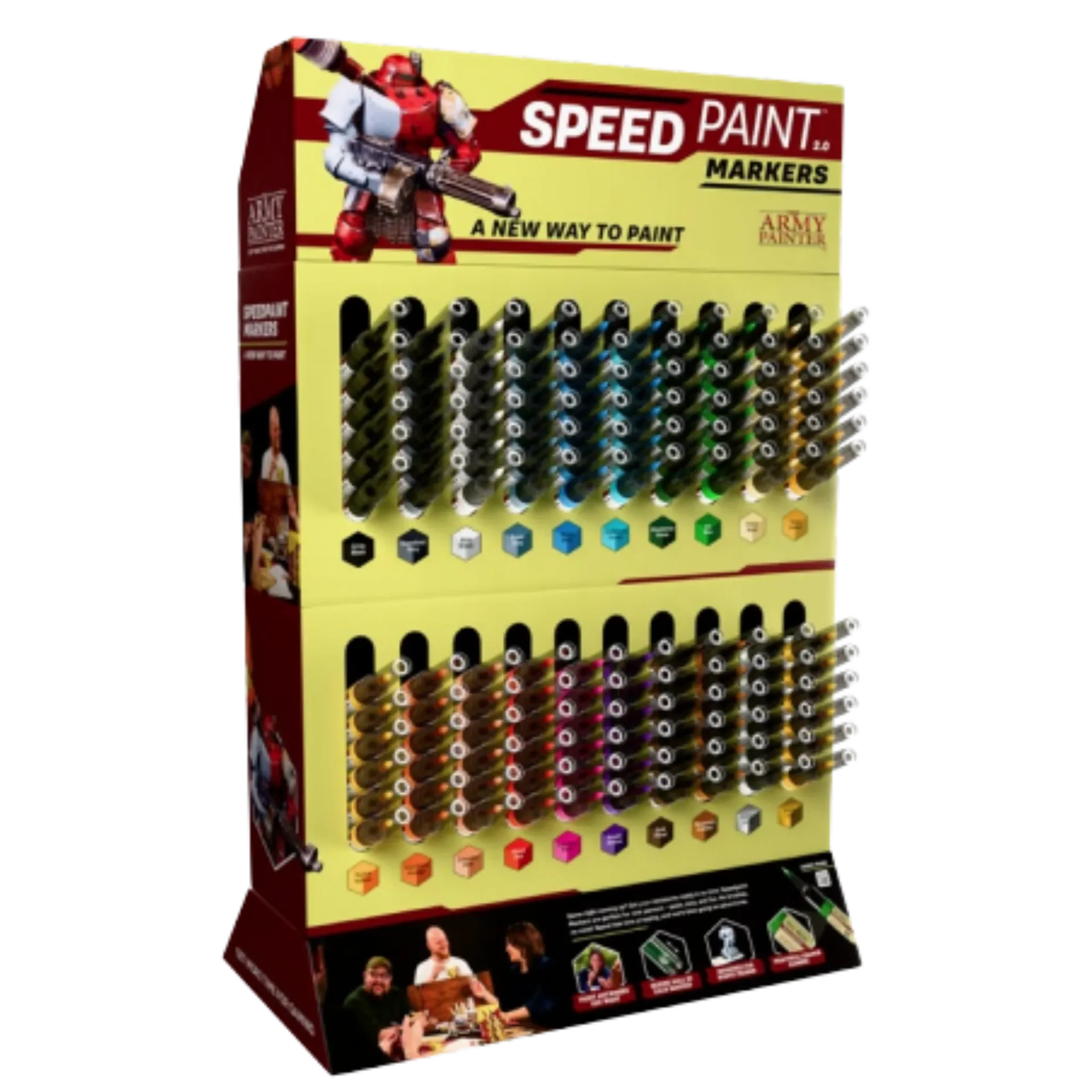 Speedpaint Marker Dispenser Rack-The Army Painter-Radaddel