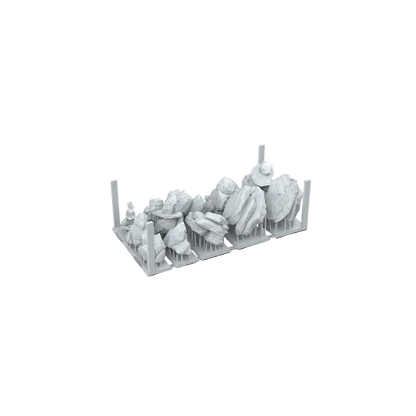 Rocks & Tors - Basing Bits (12 Teile)-AK-Interactive-Radaddel