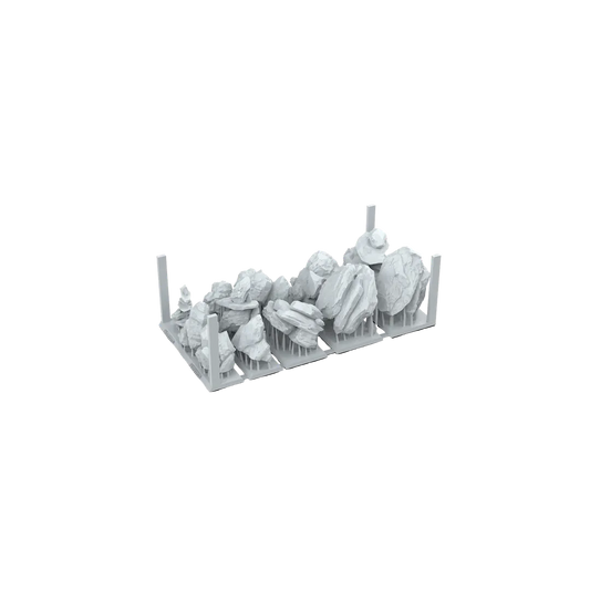 Rocks & Tors - Basing Bits (12 Teile)-AK-Interactive-Radaddel