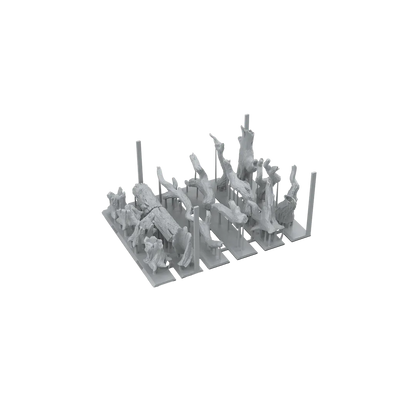 Dead Tree Basing - Basing Bits (17 Teile)-AK-Interactive-Radaddel