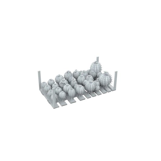Cactus Barrel - Basing Bits (20 Teile)-AK-Interactive-Radaddel
