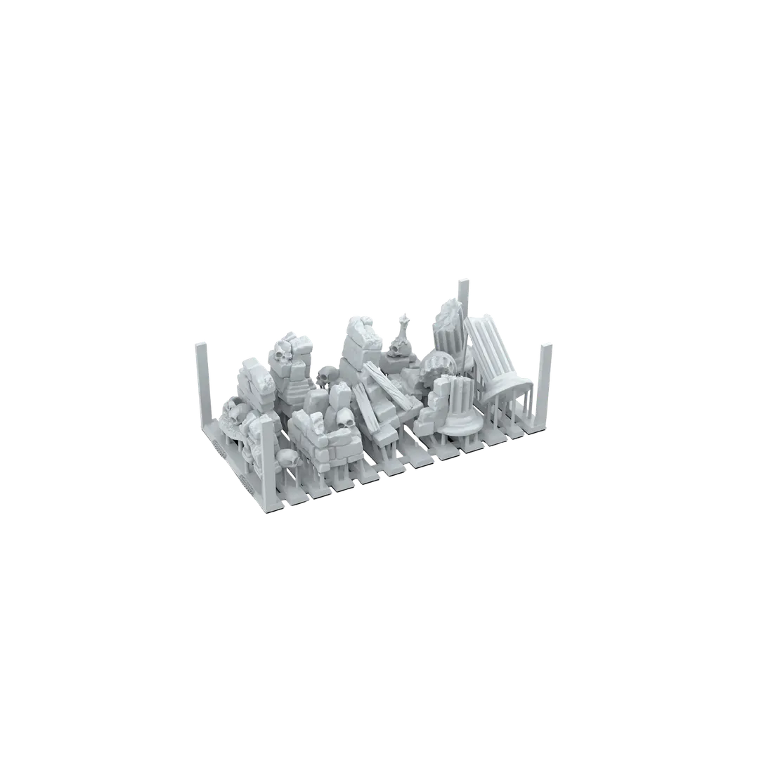 Village Ruins - Basing Bits (12 Teile)-AK-Interactive-Radaddel