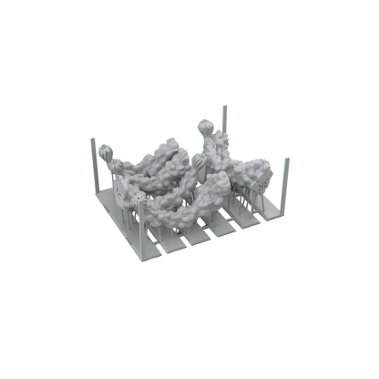 Jump-Pack Trail Fx - Basing Bits (6 Teile)-AK-Interactive-Radaddel