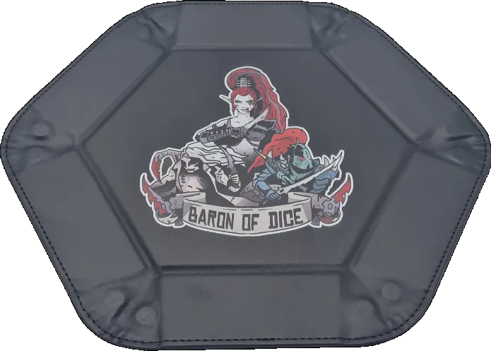 Dice Tray - Dreaded Ones - Triple Threat-Baron of Dice-Radaddel