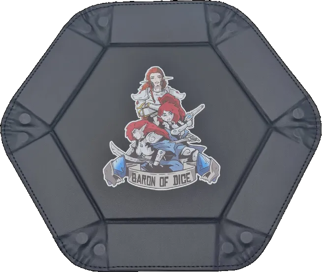 Dice Tray - Space Elves - Deadly Trio-Baron of Dice-Radaddel