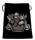 Premium Black Dice Bag - Sole Ring - Dwarves-Baron of Dice-Radaddel