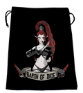 Premium Black Dice Bag - Dreaded Ones - Pin-up-Baron of Dice-Radaddel