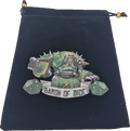 Premium Black Dice Bag - Tainted Knights-Baron of Dice-Radaddel