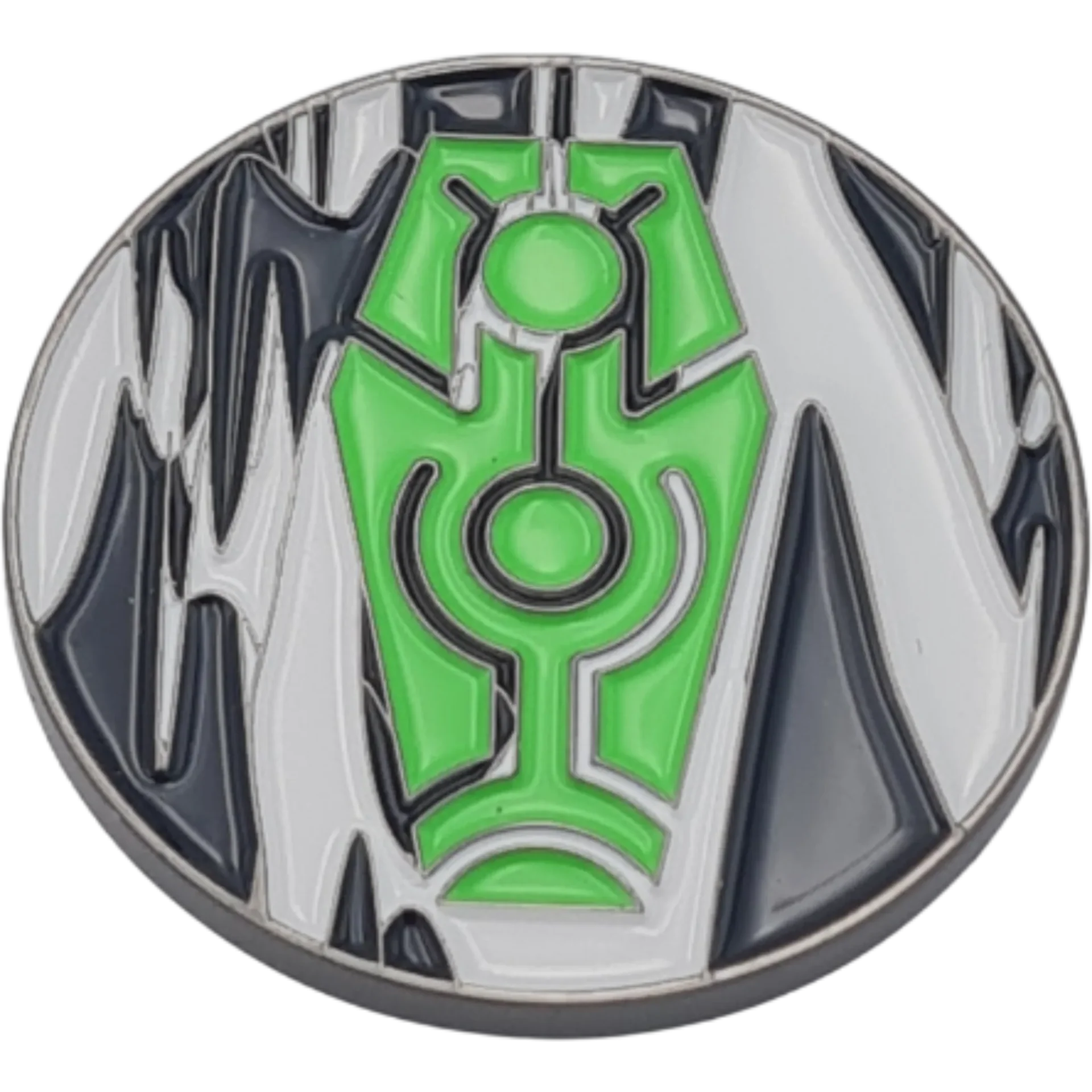 40mm Metal Coin - Green Coffin-Baron of Dice-Radaddel