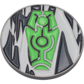 40mm Metal Coin - Green Coffin