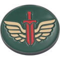 40mm Metal Coin - Sword and Wings-Baron of Dice-Radaddel