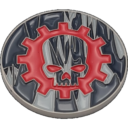 40mm Metal Coin - Machine-Baron of Dice-Radaddel