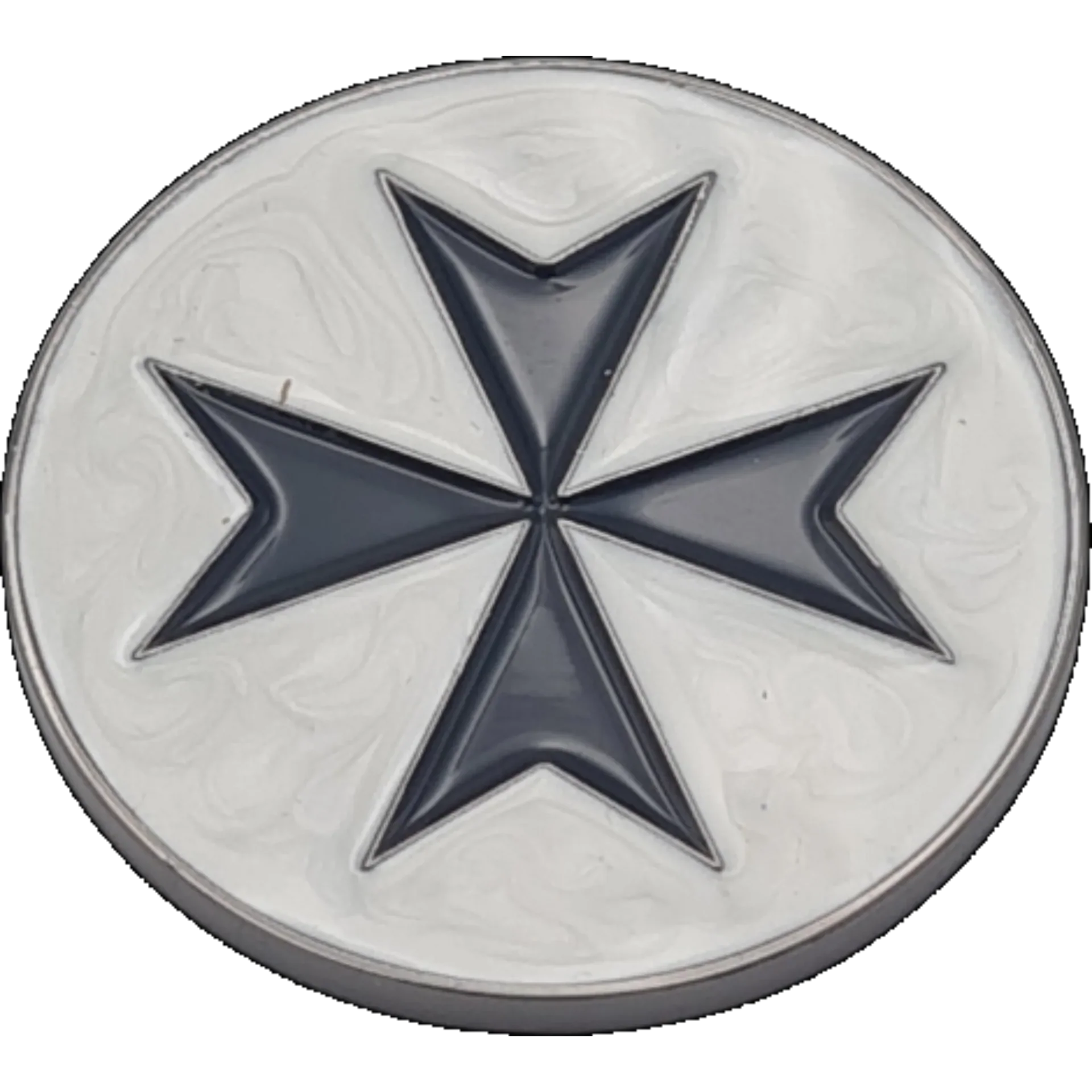 40mm Metal Coin - Knights Templar-Baron of Dice-Radaddel
