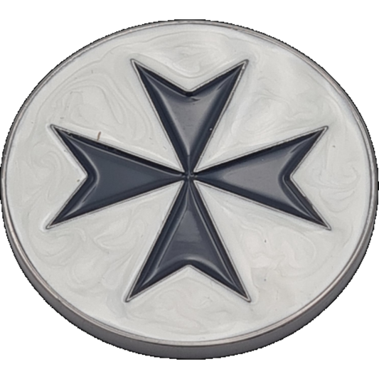 40mm Metal Coin - Knights Templar