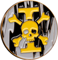 40mm Metal Coin - Inquisition Order-Baron of Dice-Radaddel