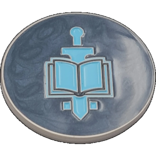 40mm Metal Coin - Warrior Knights-Baron of Dice-Radaddel