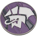 40mm Metal Coin - Alien - Purple-Baron of Dice-Radaddel