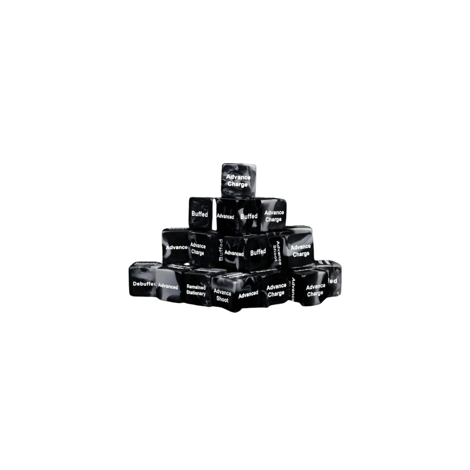 General Movement Dice 16mm Square (25 Stück)-Baron of Dice-Radaddel
