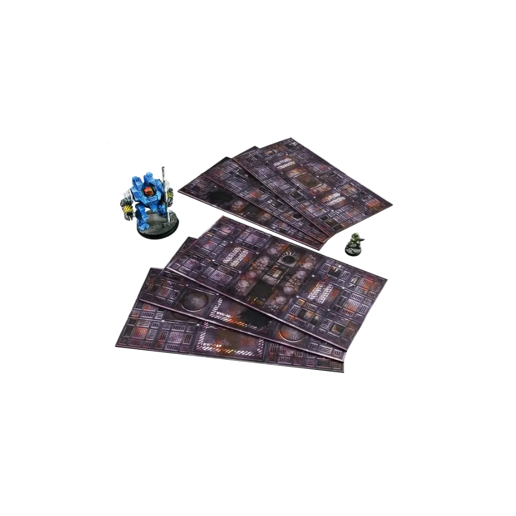 Pre-Painted Imperial Terrain Footprint 12x6 (6)-Micro Art Studio-Radaddel