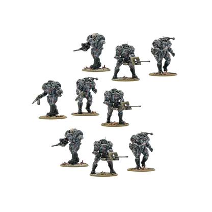 Konflikt '47 Stahltruppen Heavy Infantry-Warlord Games-Radaddel