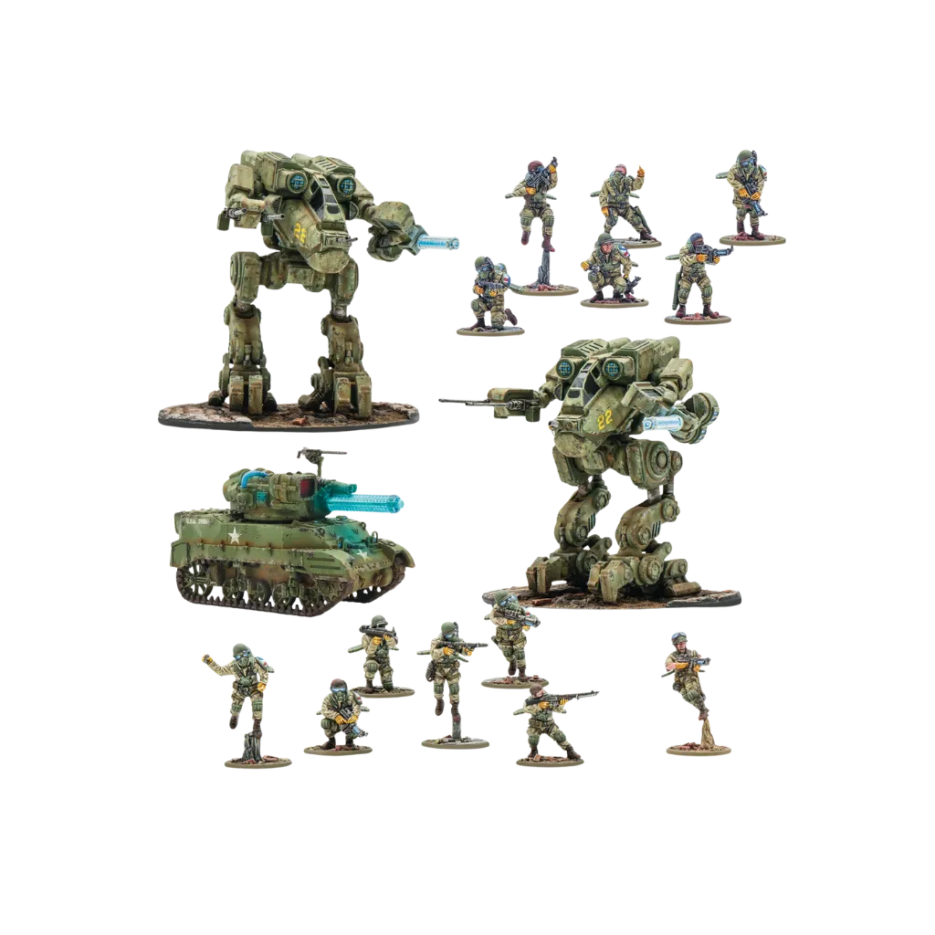 Konflikt '47 United States Starter Army-Warlord Games-Radaddel