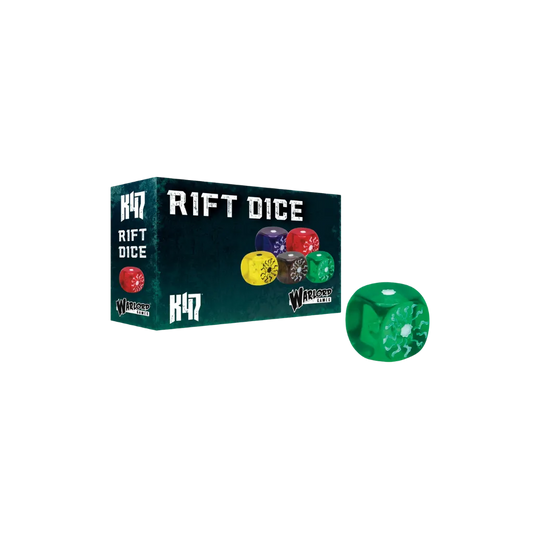 Konflikt '47 Rift Dice - Green-Warlord Games-Radaddel