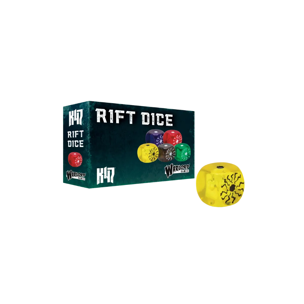 Konflikt '47 Rift Dice - Yellow-Warlord Games-Radaddel