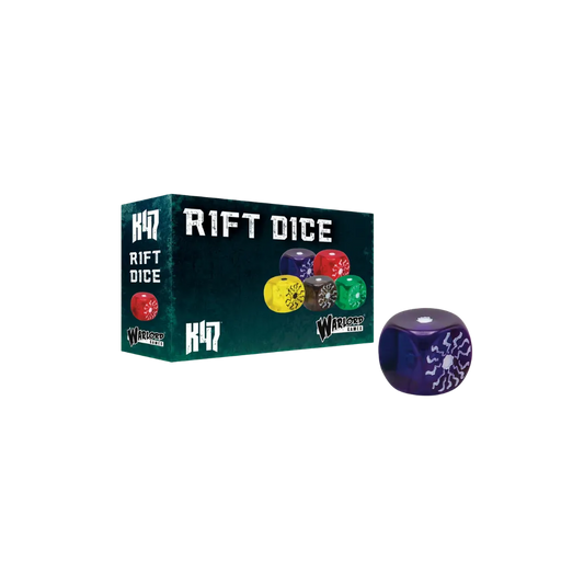Konflikt '47 Rift Dice - Blue-Warlord Games-Radaddel