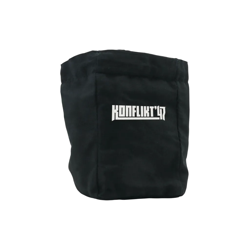 Konflikt '47 Logo Dice Bag-Warlord Games-Radaddel