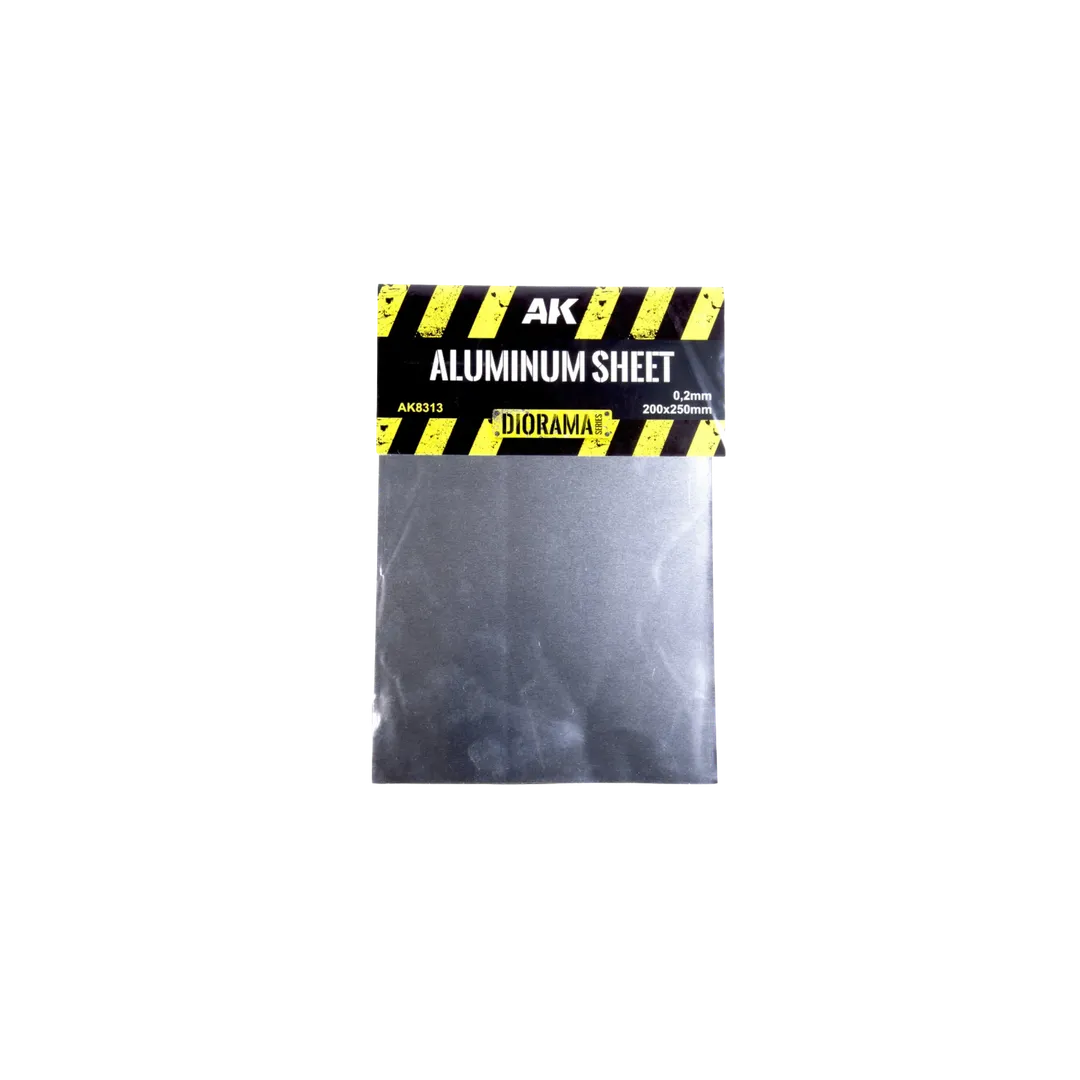Aluminium Sheet 200x250mmn (0,2mm)-AK-Interactive-Radaddel