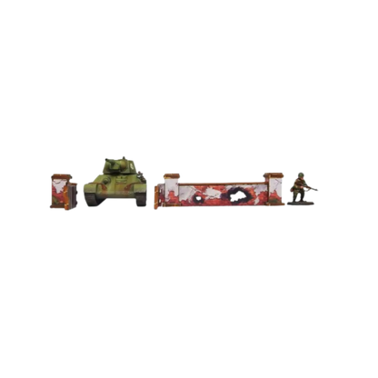 Pre-painted WW2 Ostfront Stalingrad Walls Low-Micro Art Studio-Radaddel