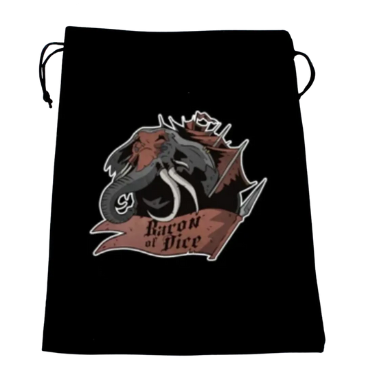 Premium Black Dice Bag - Men Of The East-Baron of Dice-Radaddel