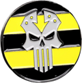 40mm Metal Coin - Steel Renegades-Baron of Dice-Radaddel