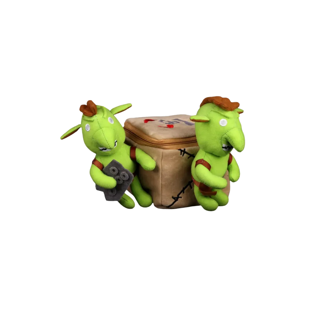 Ork / Goblin Plushie, Teef Delivery!-Baron of Dice-Radaddel