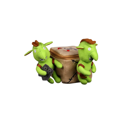 Ork / Goblin Plushie, Teef Delivery!-Baron of Dice-Radaddel