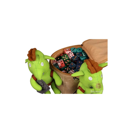 Ork / Goblin Plushie, Teef Delivery!-Baron of Dice-Radaddel
